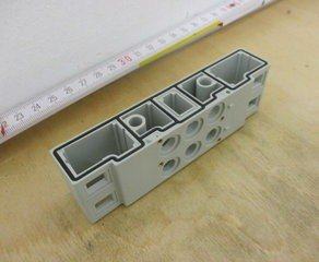 Монтажная плита для электрических клапанов, длина 100 мм, ширина 20 мм, высота 20 мм Univer